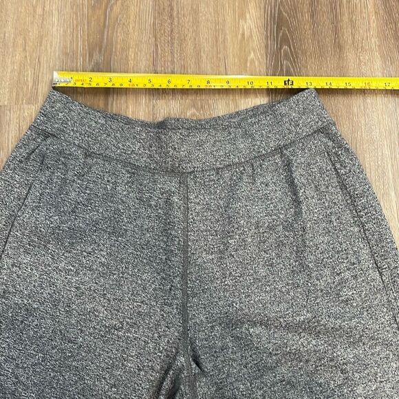 Lululemon Kung Fu Heathered Gray Black Sweat Pants Sz M - Picture 6 of 9
